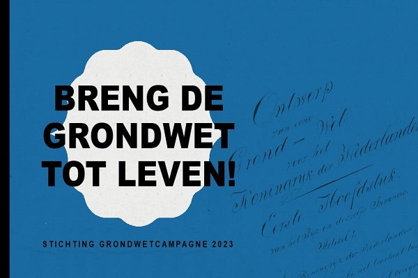 Start Grondwetcampagne 2023 Provinciehuis 's Hertogenbosch